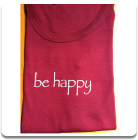 Current Women's be happy tee